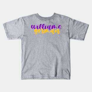 williams college german Kids T-Shirt